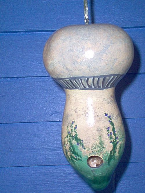 gourd art little mushroom